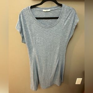 ELLE SPORT | Ladies Heathered Light Blue T-Shirt Dress